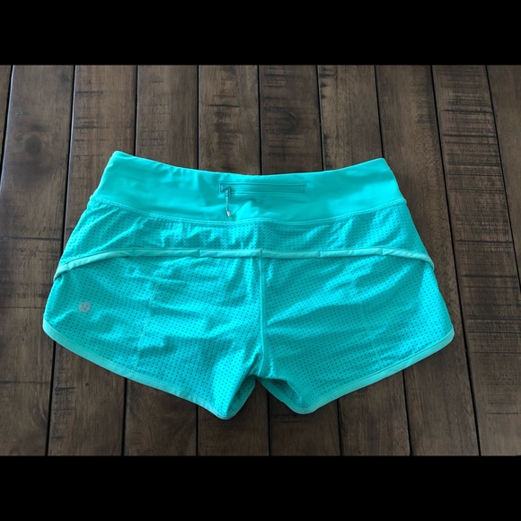 Lululemon Speed Shorts Bali Breeze - Picture 3 of 7